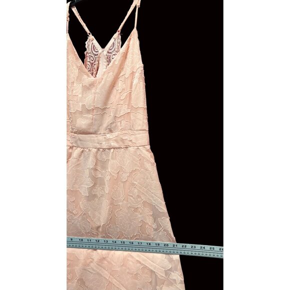 Rue 21 - Women's Summer Sleeveless High Low Hem Ruffle Dress - Pink - 2X - Picture 5 of 16